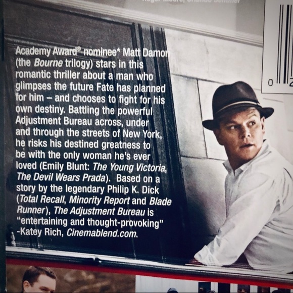 ηεω The Adjustment Bureau - DVD - Matt Damon - Romantic Thriller - Picture 4 of 13